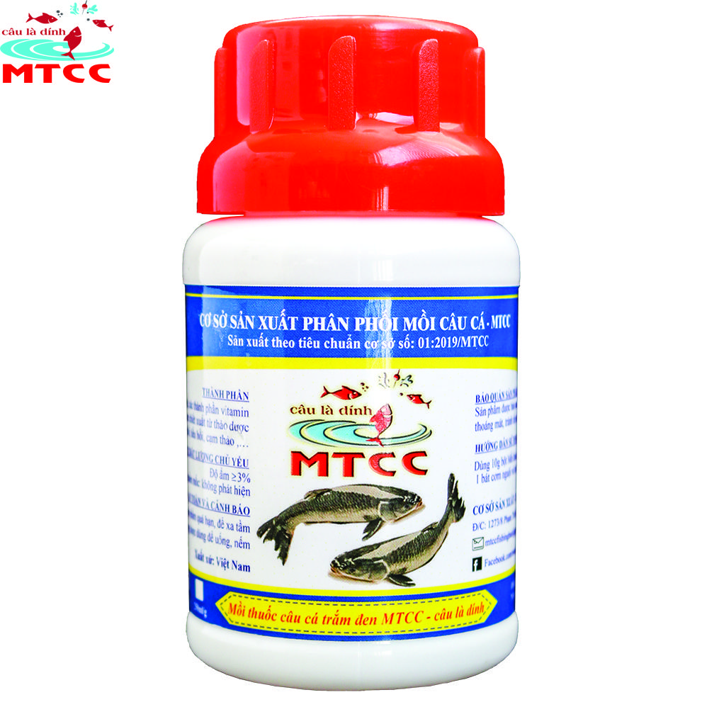 MỒI CÂU TRẮM ĐEN - MTCC04 - Mồi Thuốc Câu Cá - MTCC